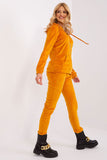Cozy Velour Hoodie and Long Pants Set with Pockets
