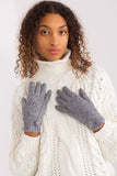 Elegant Insulated Women's Gloves with Decorative Pattern