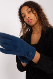 Elegant Insulated Women's Gloves with Geometric Pattern