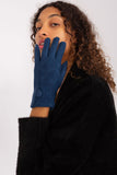 Elegant Insulated Women's Gloves with Geometric Pattern