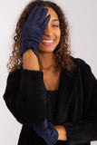 Elegant Insulated Women's Gloves with Bow Straps & Touchscreen