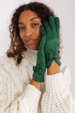 Elegant Insulated Women's Gloves with Bow Straps & Touchscreen