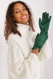 Elegant Insulated Women's Gloves with Bow Straps & Touchscreen