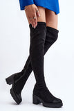 Eco-Suede Women's Slip-On Boots with Warm Fur Lining