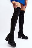 Eco-Suede Women's Slip-On Boots with Warm Fur Lining