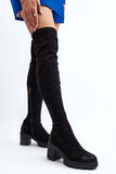 Eco-Suede Women's Slip-On Boots with Warm Fur Lining