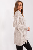Casual Elegance Women's Sweater with Plaid Texture
