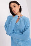 Textured V-Neck Sweater for Elegant Everyday Style