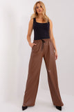 Eco-Friendly Insulated High-Waist Long Pants with Pockets