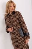 Stylish Women's Long Sleeve Buttoned Jacket with Pockets