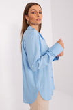 Elegant Long Sleeve Collared Women's Button-Up Shirt