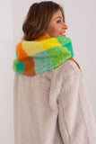 Colorful Plaid Scarf with Tassels for Fall and Winter