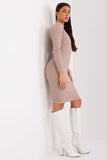Elegant Transparent Neckline Pencil Dress for All Occasions