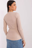 Striped Fitted Cotton Blouse for Everyday Wear