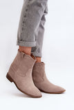 Classic Women's Suede Boots with Comfortable Leather Insole