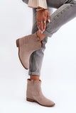Classic Women's Suede Boots with Comfortable Leather Insole