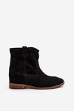 Classic Women's Suede Boots with Comfortable Leather Insole