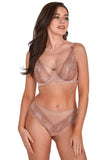 Asteria Soft Balconette Bra - Elegant Lace & Mesh Design