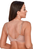 Asteria Soft Balconette Bra - Elegant Lace & Mesh Design
