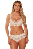 Charming Lace Keto Panties with Classic Cut and Bow Detail