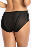 Delicate Mesh Women's Panties with Satin Bow Detail