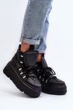 Stylish Platform Sports Shoes in Premium Natural Leather