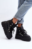 Stylish Platform Sports Shoes in Premium Natural Leather