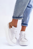 Classic Leather Sports Shoes with Comfort Insole