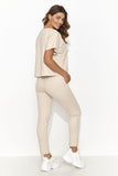 Elegant Oversize Knitted Set with Long Pants & Pockets