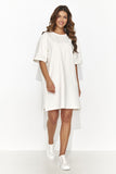 Chic Short Tracksuit Dress with Back Cutout and Bling Detail