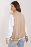 Stylish Women's Sports Sweatshirt with Pockets and Patches