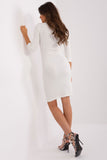 Elegant Ribbed Pencil Dress for Everyday and Work Wear