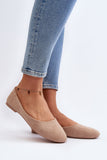 Eco-Suede Ballerinas with Comfortable Leather Insole