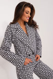 Elegant Geometric Women's Jacket for All Occasions