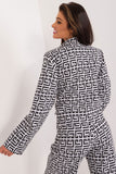 Elegant Geometric Women's Jacket for All Occasions