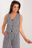 Elegant Geometric Fabric Vest for Chic Styling