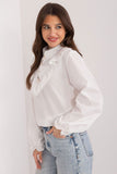Elegant Frill Blouse for Professional Style and Comfort