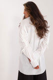Casual Shirt with Decorative Ribbing on Sleeves