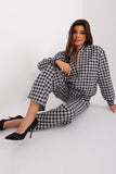 Casual Zip-Up Sweatshirt and Wide-Leg Pants Set