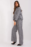 Casual Zip-Up Sweatshirt and Wide-Leg Pants Set