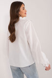 Elegant Frill Blouse for Professional Style and Comfort