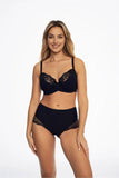 Classic Cut Midi Bikini Briefs - 2-Pack in Black & Beige
