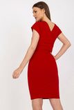Summer Pencil Dress with Tie Belt for Casual Elegance