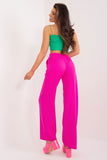 Elegant Women's Unbuttoned High Waist Straight Pants