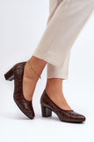 Elegant Almond Toe Pumps with Soft Leather Insole