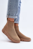 Fashionable Sock-Style Women's Sports Shoes with Soft Insole