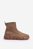 Fashionable Sock-Style Women's Sports Shoes with Soft Insole