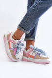 Eco Leather Women's Platform Sneakers for Spring Fashion