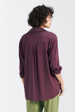 Elegant Oversized Viscose Shirt for Effortless Style