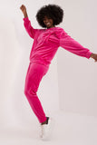 Velour Sweatshirt and Pants Set for Casual Comfort